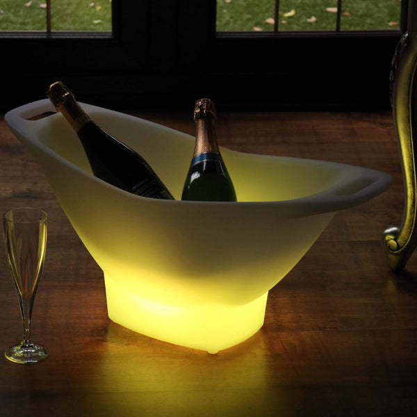 LED Champagnekoeler met Afstandsbediening, Draadloos, Meerkleurig