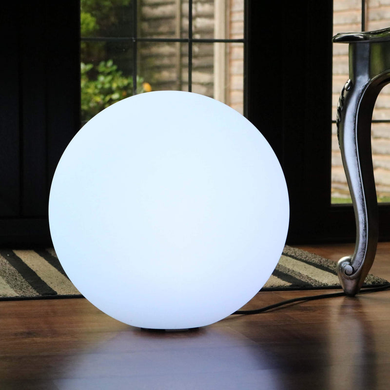 LED Vloerlamp Bol, 40cm, Netvoeding, Meerkleurig Dimbaar Staande Lamp