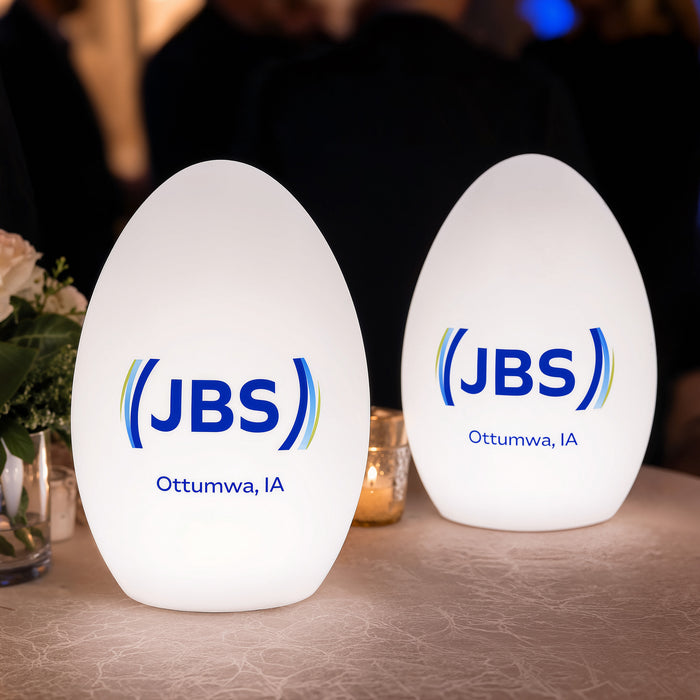 Op maat gemaakte LED tafellamp, meerkleurige backlit display, lichtbox, lamp, verlichting