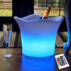 Verlichte LED IJsemmer met Afstandsbediening, Draadloos, Buitenlamp