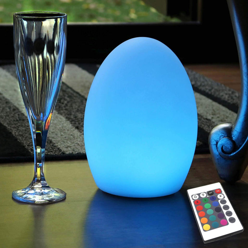 LED-bedlamp Draadloos, Kindernachtlampje met Afstandsbediening, 15 cm
