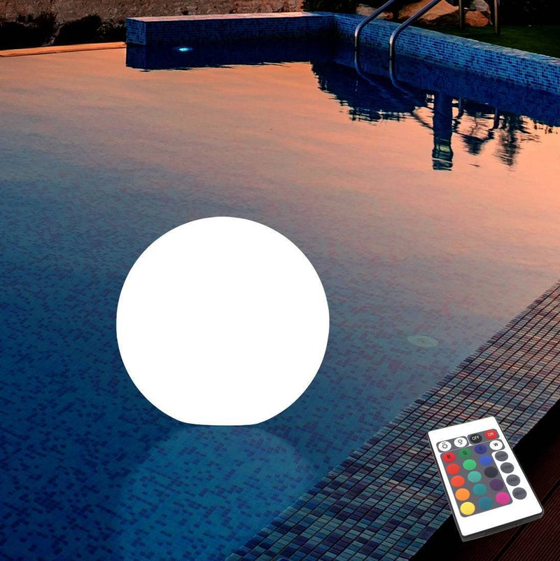 Zwembadlamp Drijvend, Waterdichte Buiten LED Tuinlamp, Drijflamp 15cm