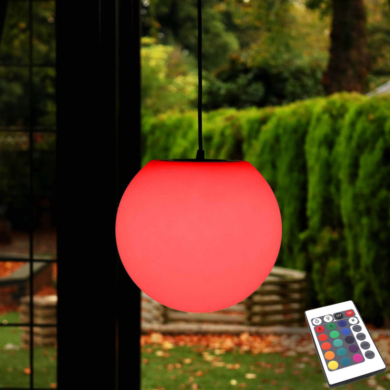 Meerkleurige LED Hanglamp Met Afstandsbediening, 15cm Plafondlamp