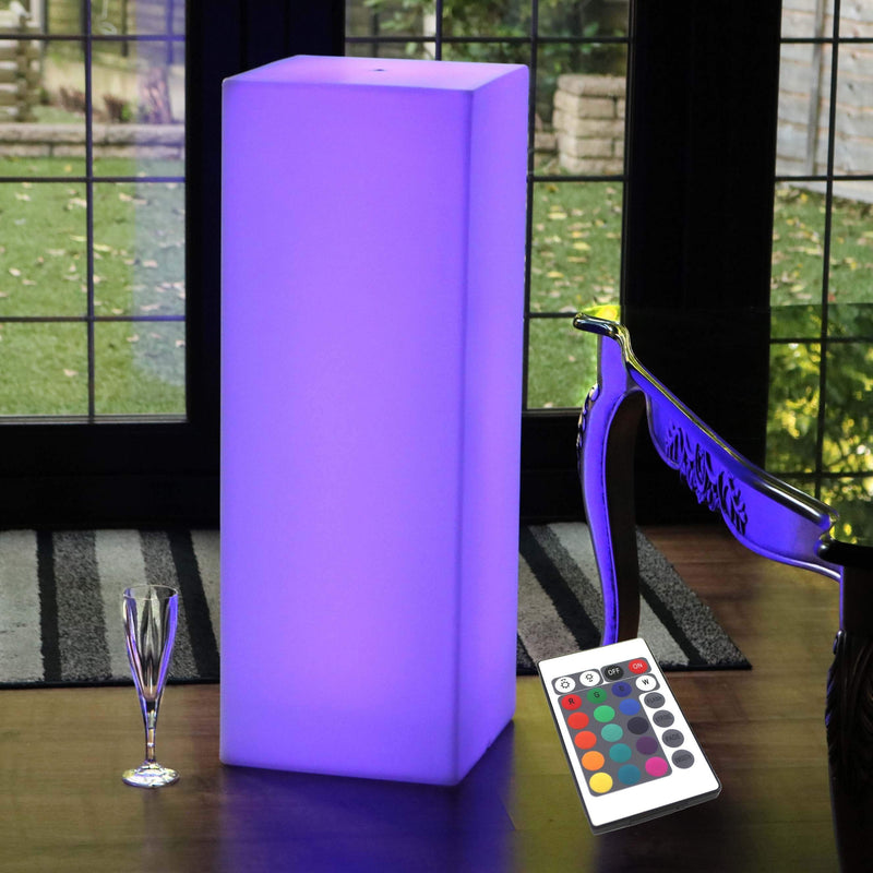 Oplaadbare LED Lamp Met Afstandsbediening, Meerkleurig, 80 cm