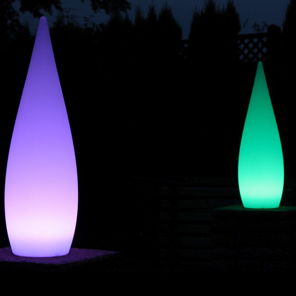 Design Draadloze Vloerlamp, Buiten Meerkleurige LED Tuinverlichting