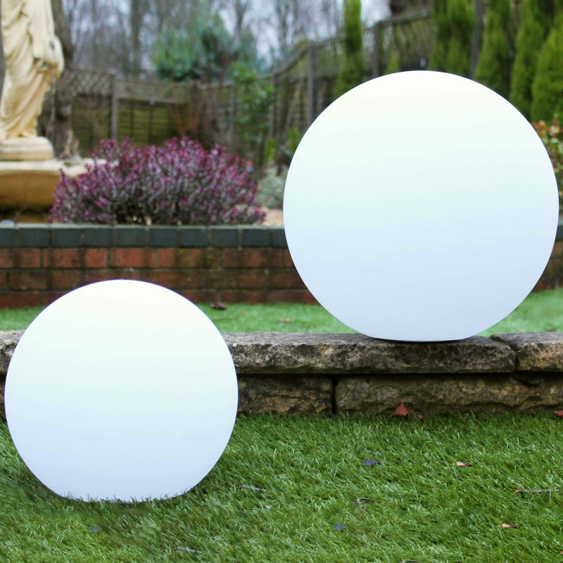 Grote 50cm LED Bol, Draadloze Meerkleurige Vloerlamp Afstandsbediening