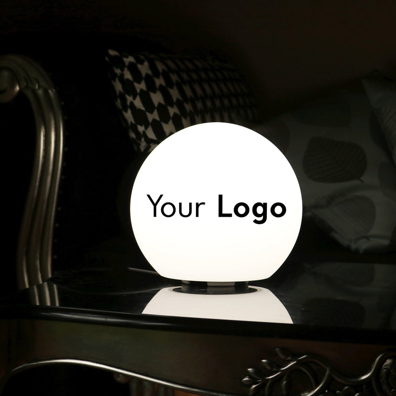 Gepersonaliseerde LED Tafellamp, Logo Lichtbak, verlichte display, lamp en licht