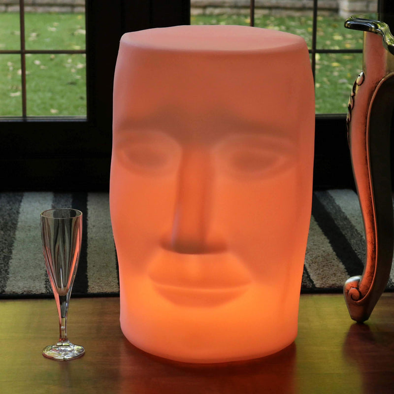 Lichtgevende Kruk, Draadloze Meerkleurige LED Staande Lamp