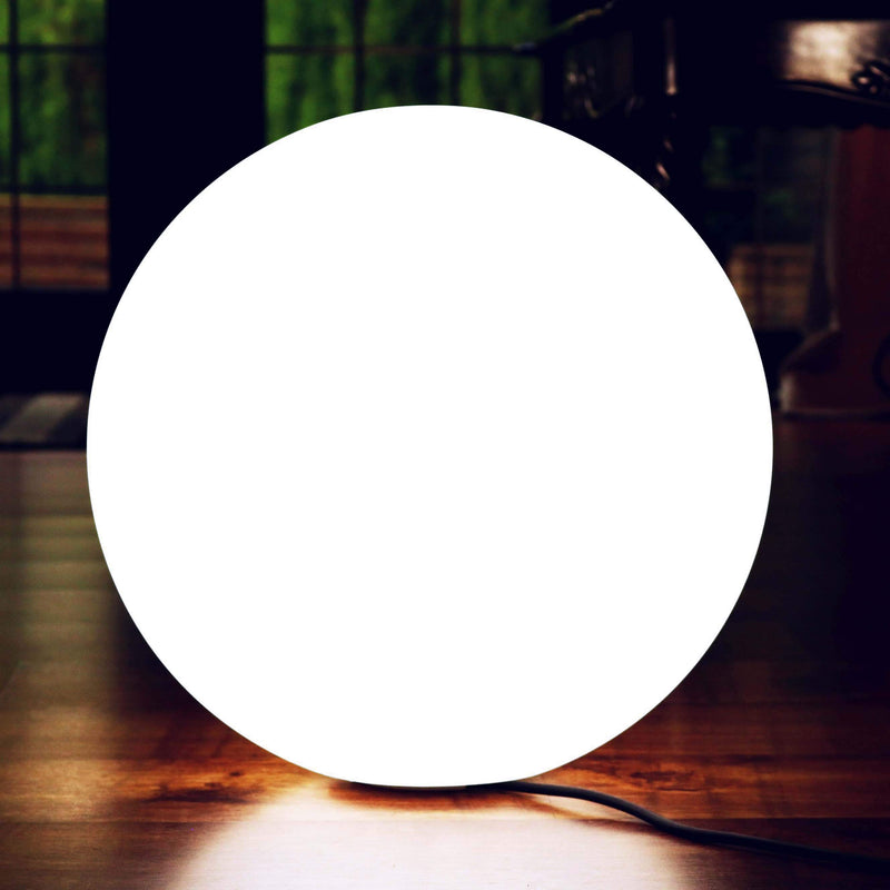 60cm LED bol vloerlamp, grote dimbare bolverlichting, witte E27 lamp