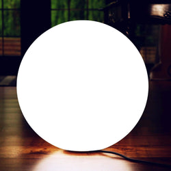 Grote 60cm LED Bolvormige Vloerlamp, Bolverlichting met witte E27-lamp