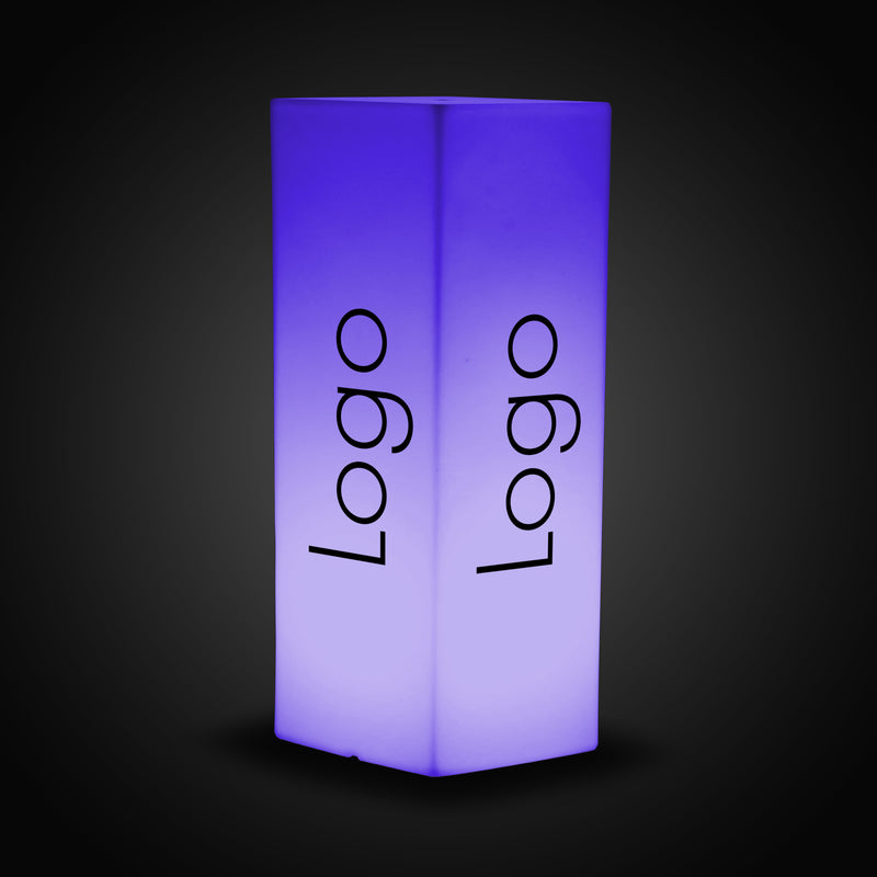 Zuil Logo Lichtbak, groot verlicht merk of logo op maat gemaakte lamp, display voor promotie, beurs, tentoonstelling, vakbeurs, evenement
