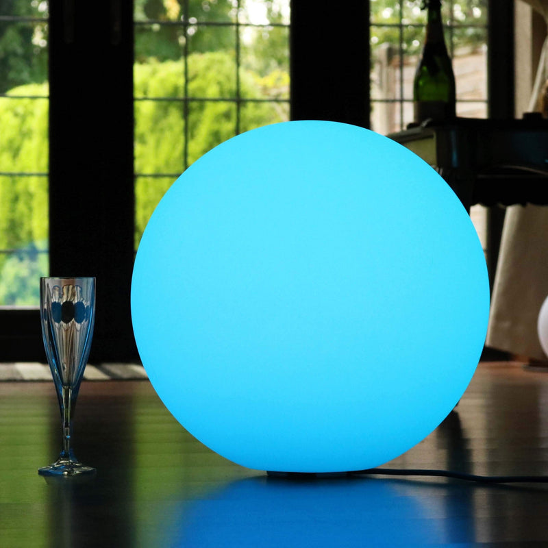 LED Vloerlamp Bol, 40cm, Netvoeding, Meerkleurig Dimbaar Staande Lamp