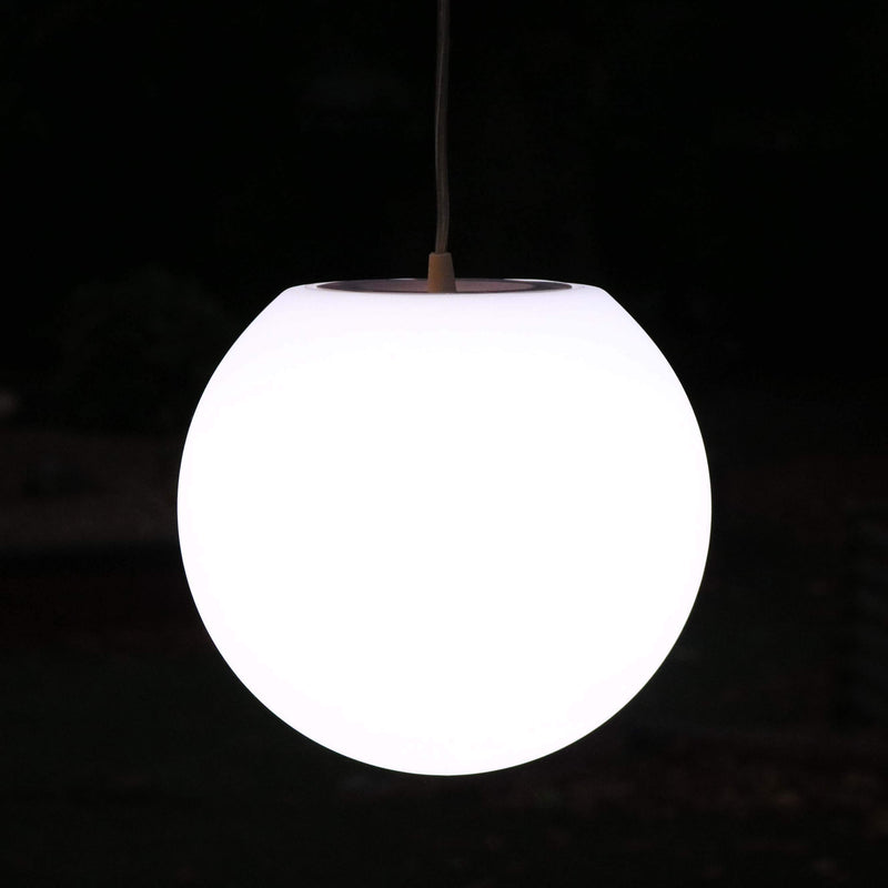 Hanglamp, Plafondlamp, Bolvormige Hanglamp 30cm Met Witte E27 LED Lamp