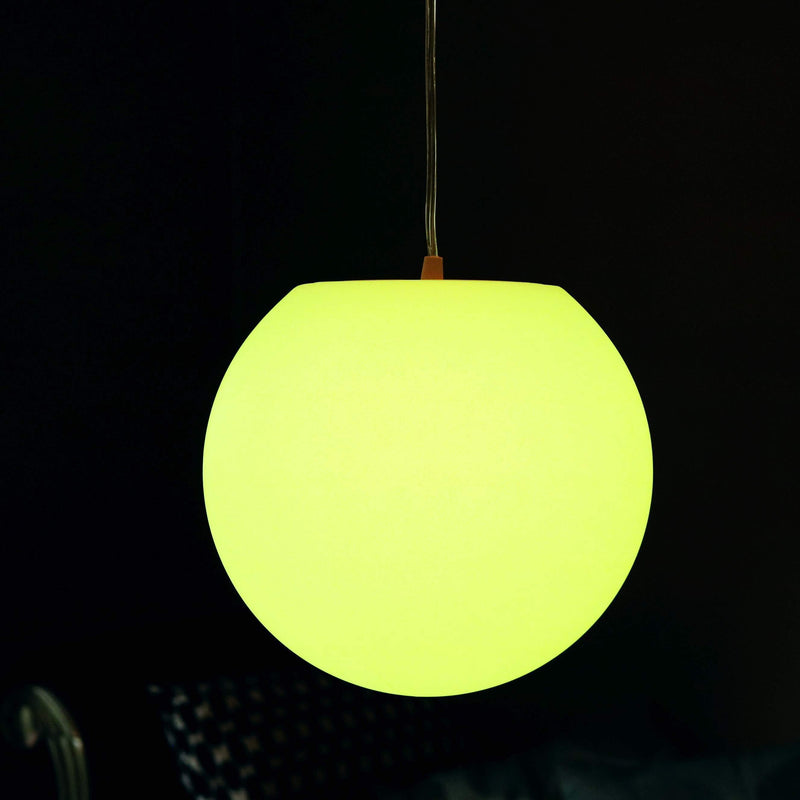 LED Hanglamp, 30cm Bol, Meerkleurige RGB-plafondlamp