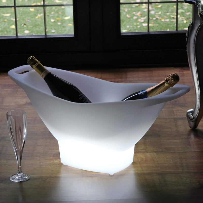 LED Champagnekoeler met Afstandsbediening, Draadloos, Meerkleurig
