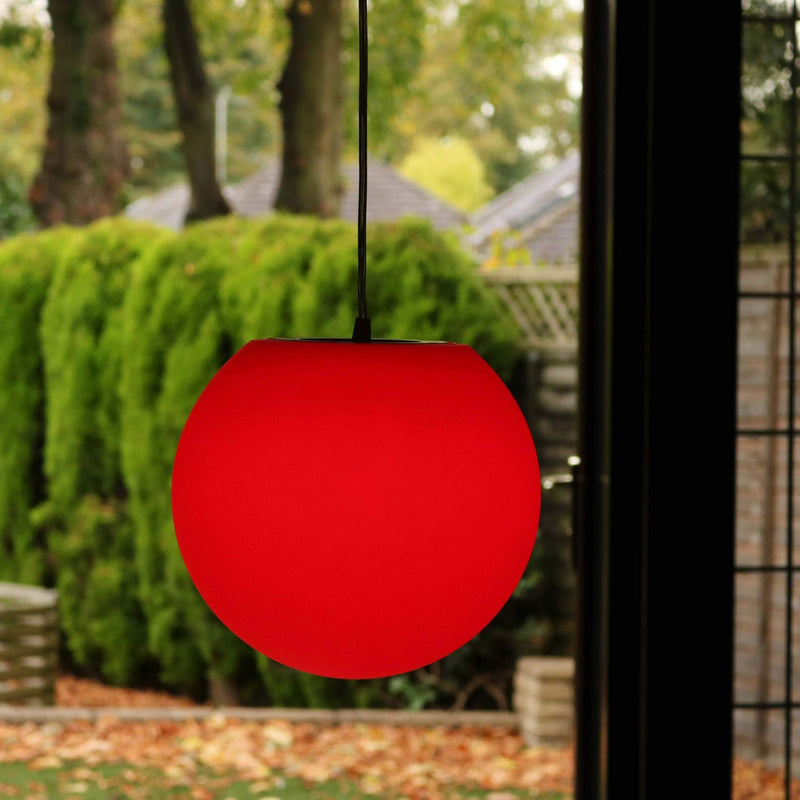 LED Hanglamp  Buitenlamp Tuinlamp, Oplaadbaar, Meerkleurig, 25cm