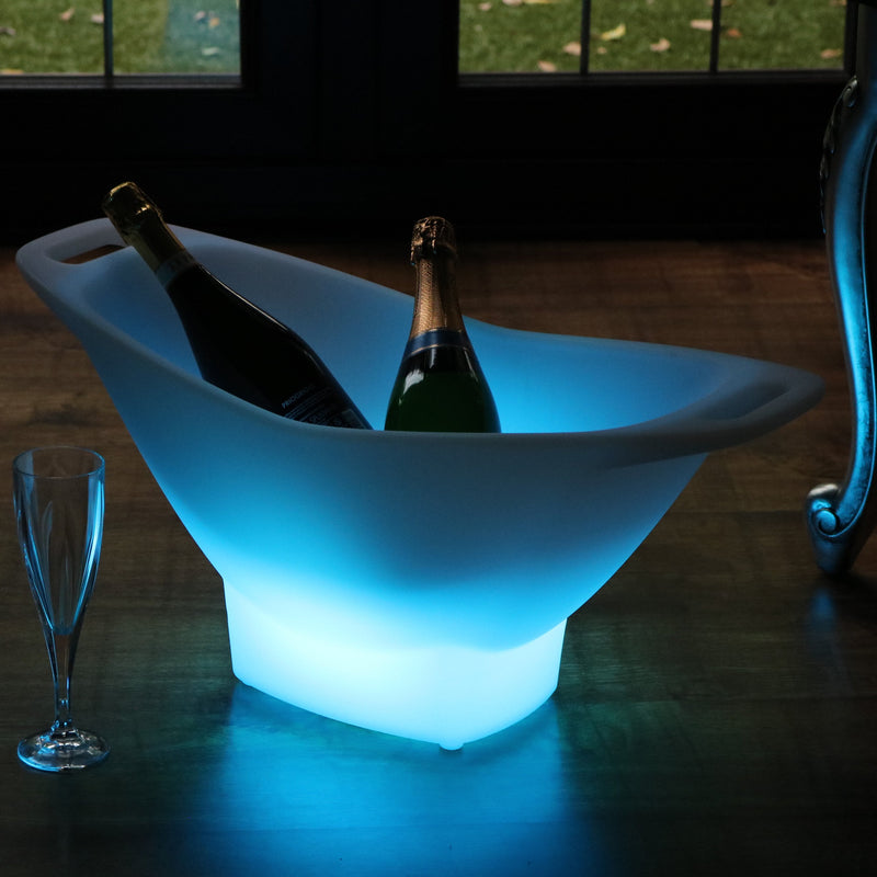 LED IJsemmer, Champagne Koeler, Lichtgevende Flessenhouder, Tuinverlichting, Feestverlichting
