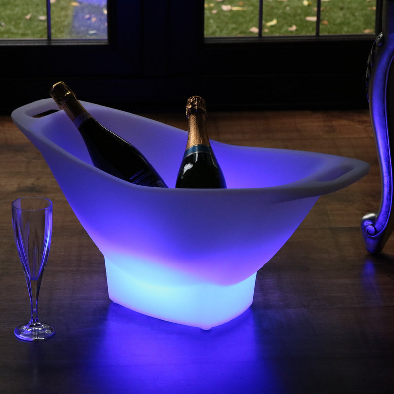 LED IJsemmer, Champagne Koeler, Lichtgevende Flessenhouder, Tuinverlichting, Feestverlichting
