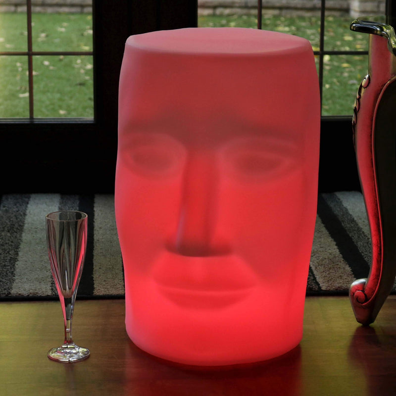 Lichtgevende Kruk, Draadloze Meerkleurige LED Staande Lamp