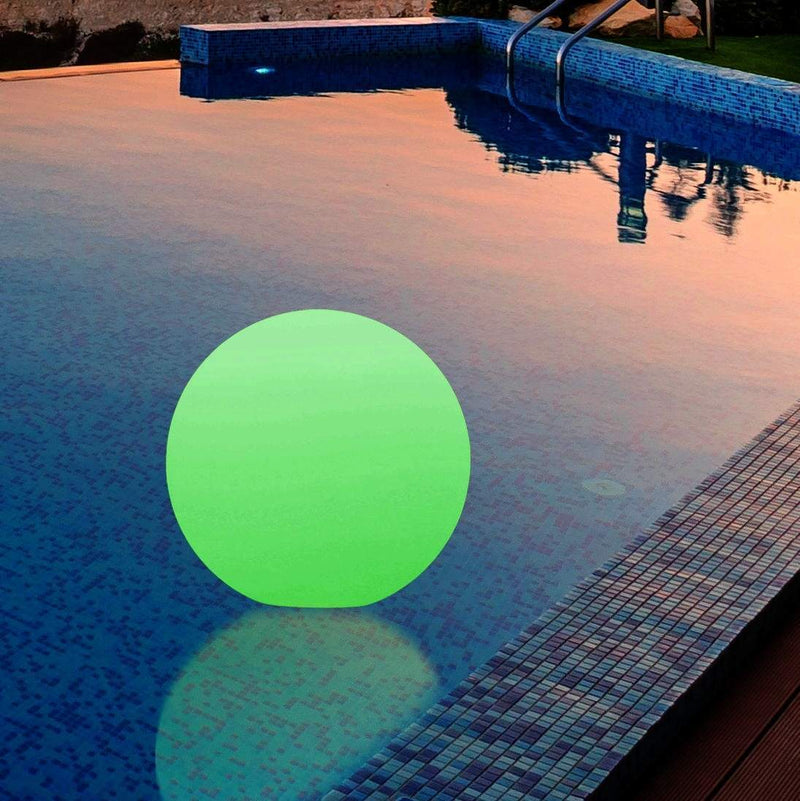 Drijvende Zwembadlamp, Buiten LED Tuinlamp Bol, 30cm, IP67