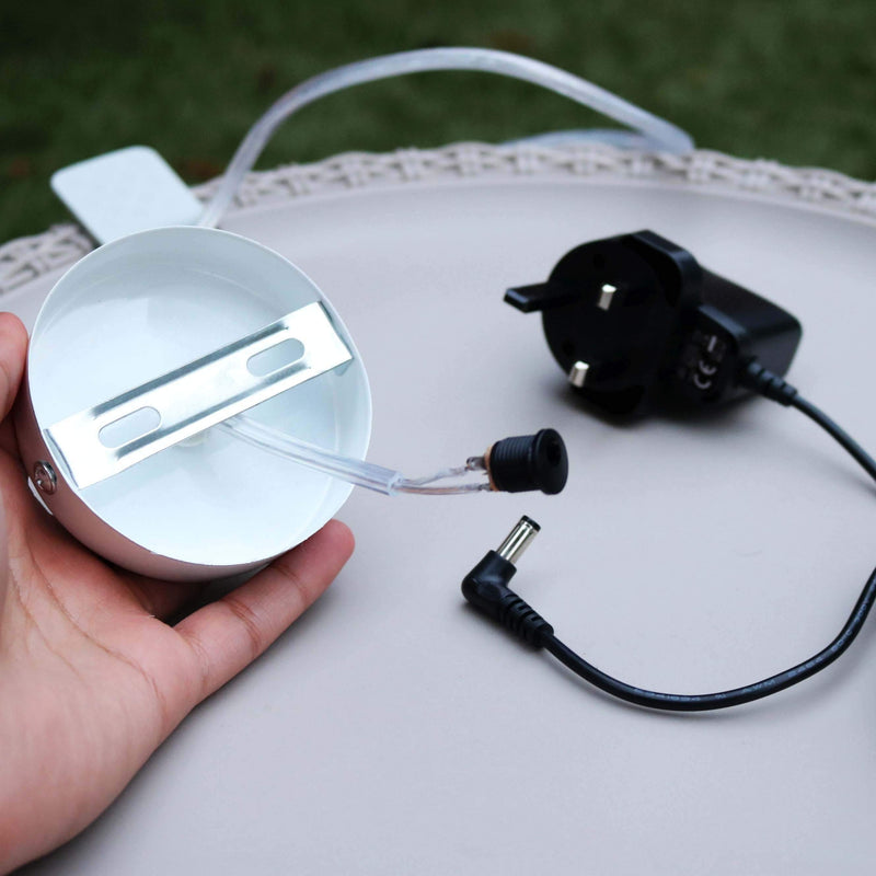 LED Hanglamp  Buitenlamp Tuinlamp, Oplaadbaar, Meerkleurig, 25cm