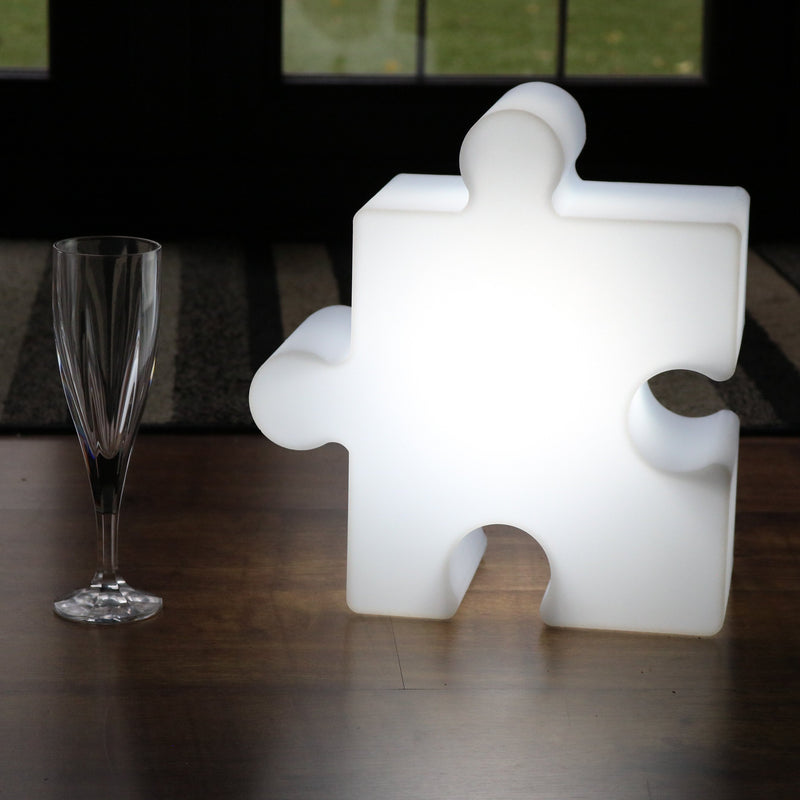 LED Puzzelstuk, Speellicht, Oplaadbare kKeurwisselende Lamp voor Kinderen, Kinderlamp