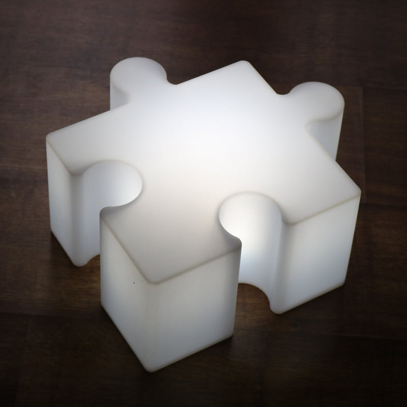 LED Puzzelstuk, Speellicht, Oplaadbare kKeurwisselende Lamp voor Kinderen, Kinderlamp