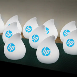 Gepersonaliseerde Designer LED Tafellamp met logo, op maat gemaakte display lamp, licht