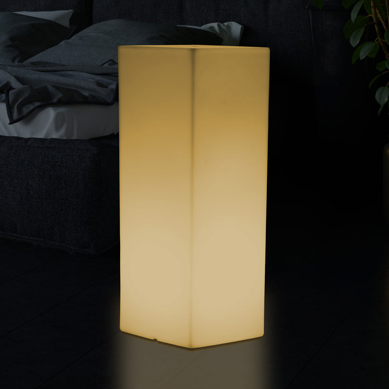 Moderne LED Vloerlamp, E27 Verlichte Zuil, Feestverlichting, Sfeerverlichting, Warm Wit