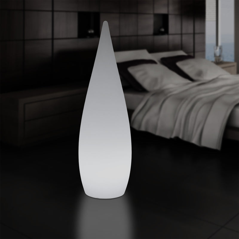 150cm Grote Designer LED Vloerlamp, 1,5m Draadloze Kleurveranderende Waterdruppel, Licht