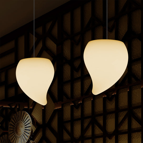 Decoratieve LED E27 Hangende Plafondlamp, Traan, Warm Wit, Sfeerverlichting, Lamp