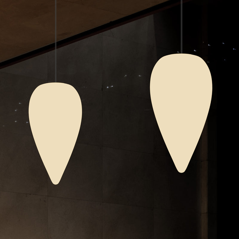 Decoratieve Hanglamp, Unieke LED Waterdruppel E27 Plafondlamp, Warm Wit, Sfeerlicht