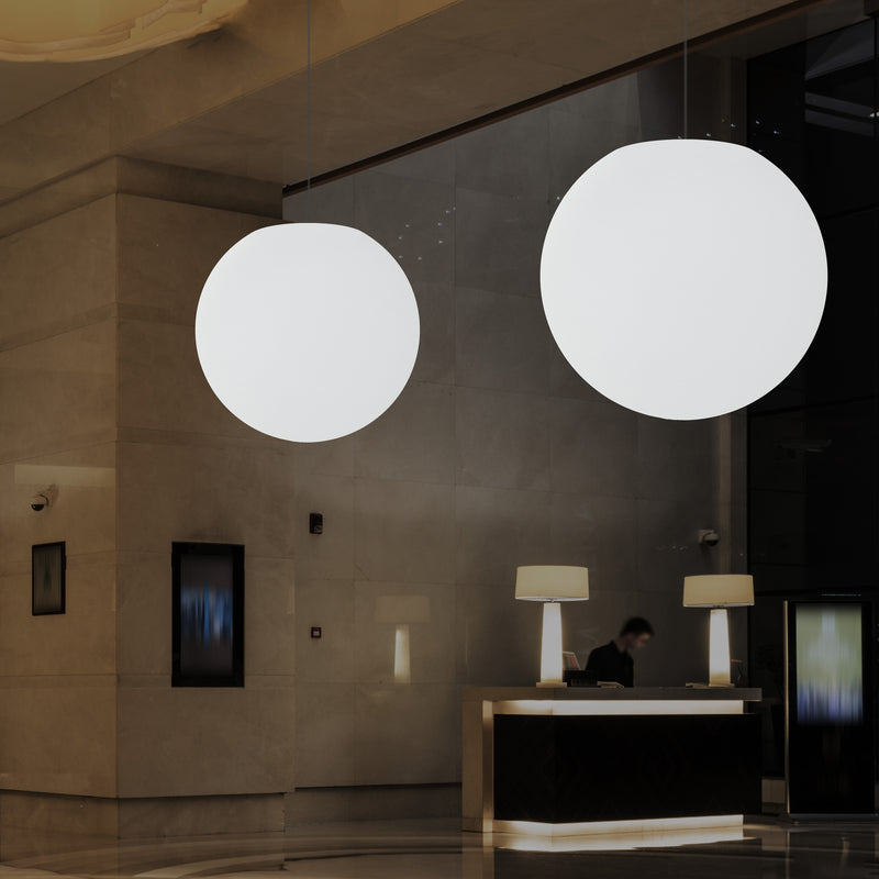 Ronde Plafondlamp, Multi-Color RGB Bal Hanglamp, 600 mm, LED Sfeerlicht, Verlichting