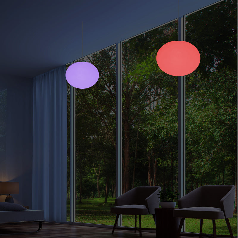 Hangende LED Bal, Sfeerverlichting, Dimbare Plafondlamp, Hanglamp, Licht, Verlichting