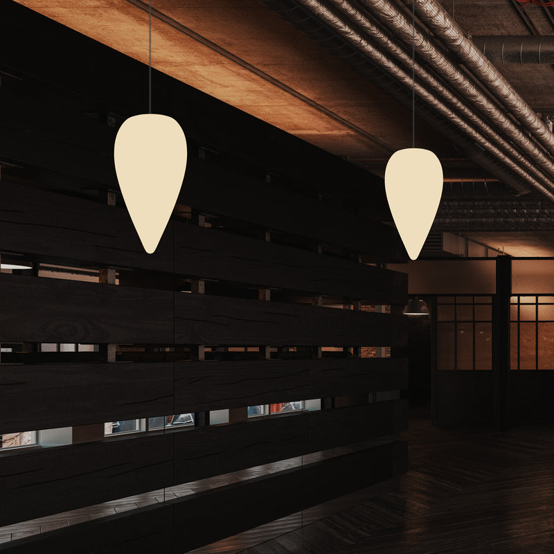 Decoratieve Hanglamp, Unieke LED Waterdruppel E27 Plafondlamp, Warm Wit, Sfeerlicht