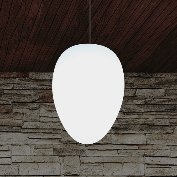 Unieke LED E27 Plafondlamp, Designer Hanglamp, 37cm, Witte Lamp, Sfeerlicht