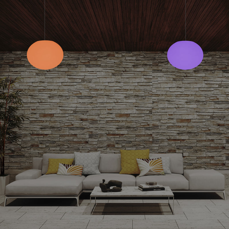 Hangende LED Bal, Sfeerverlichting, Dimbare Plafondlamp, Hanglamp, Licht, Verlichting