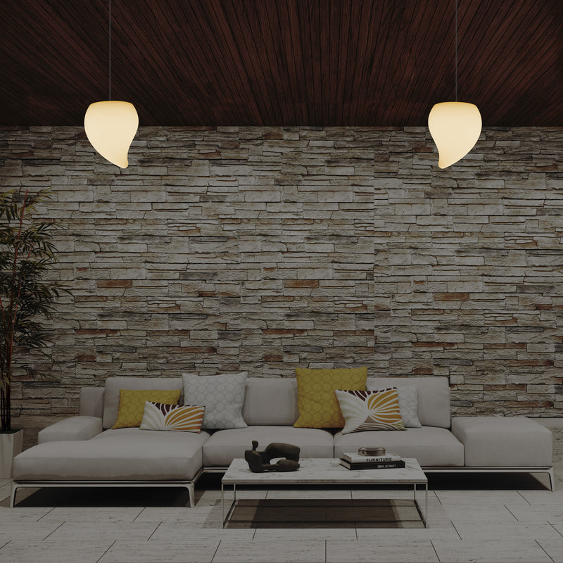 Decoratieve LED E27 Hangende Plafondlamp, Traan, Warm Wit, Sfeerverlichting, Lamp