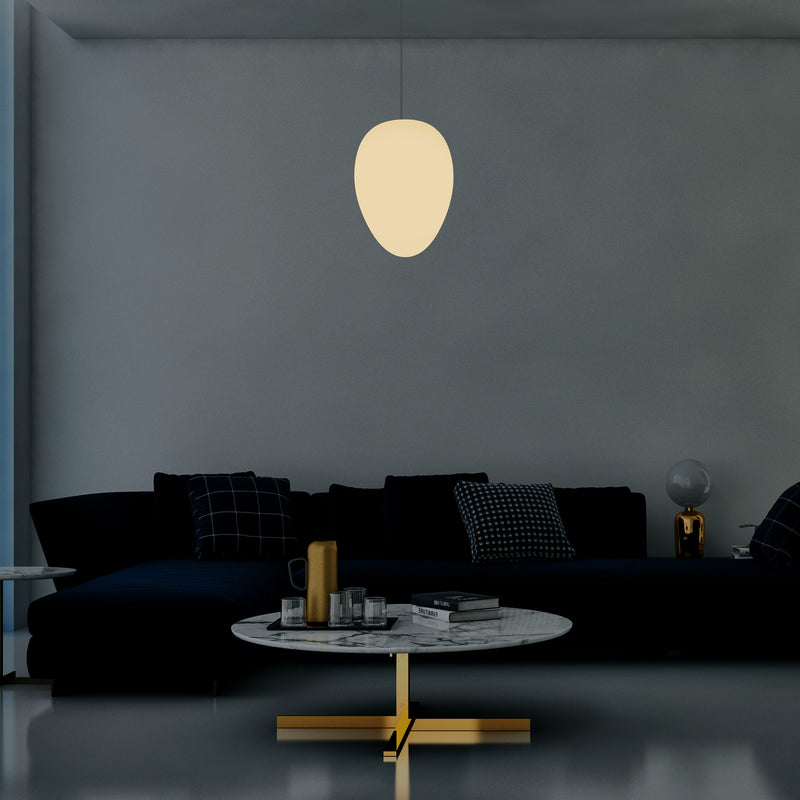 Decoratieve E27 Plafondlamp, Designer LED Lamp, 37cm, Warm Wit, Hanglamp, Licht