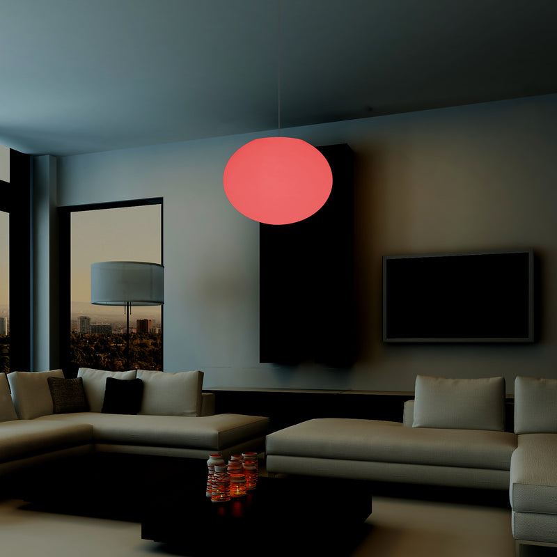 Hangende LED Bal, Sfeerverlichting, Dimbare Plafondlamp, Hanglamp, Licht, Verlichting