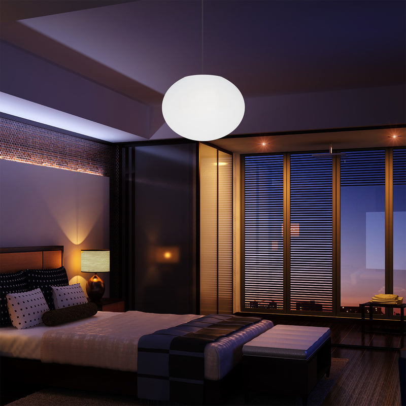 Hangende LED Bal, Sfeerverlichting, Dimbare Plafondlamp, Hanglamp, Licht, Verlichting