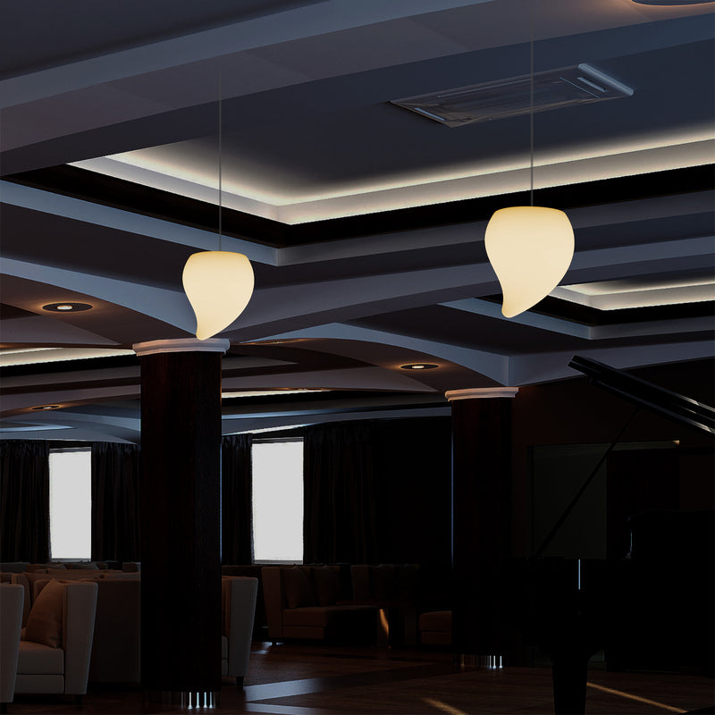 Decoratieve LED E27 Hangende Plafondlamp, Traan, Warm Wit, Sfeerverlichting, Lamp