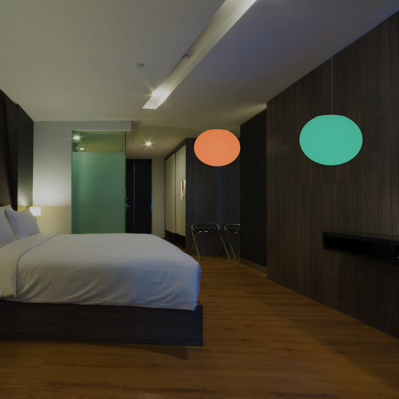 Hangende LED Bal, Sfeerverlichting, Dimbare Plafondlamp, Hanglamp, Licht, Verlichting