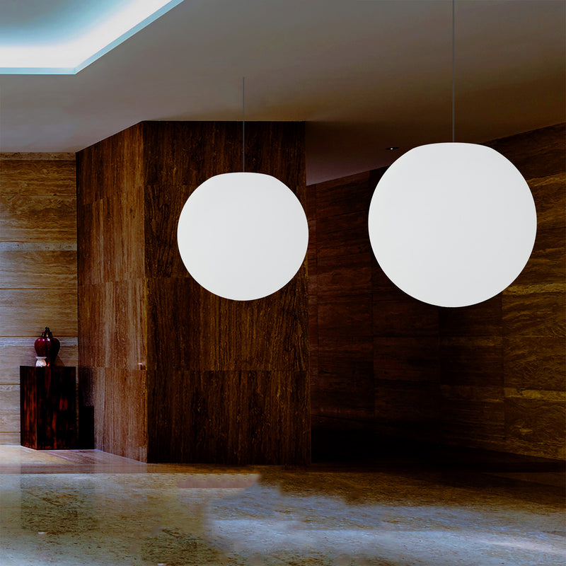 Ronde Plafondlamp, Multi-Color RGB Bal Hanglamp, 600 mm, LED Sfeerlicht, Verlichting