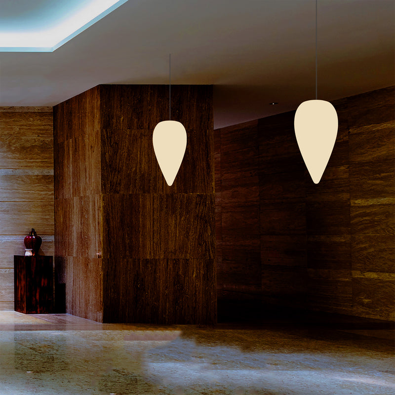 Decoratieve Hanglamp, Unieke LED Waterdruppel E27 Plafondlamp, Warm Wit, Sfeerlicht