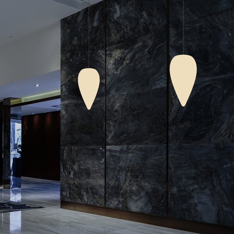 Decoratieve Hanglamp, Unieke LED Waterdruppel E27 Plafondlamp, Warm Wit, Sfeerlicht