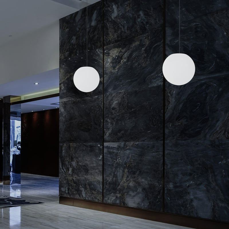 LED Bol Hanglamp, 20cm Meerkleurige RGB Bollicht, Lamp met Astandsbediening, Plafondlamp