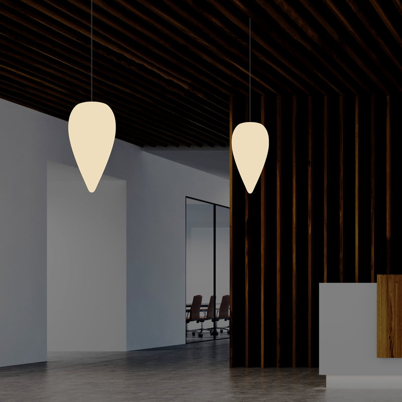 Decoratieve Hanglamp, Unieke LED Waterdruppel E27 Plafondlamp, Warm Wit, Sfeerlicht