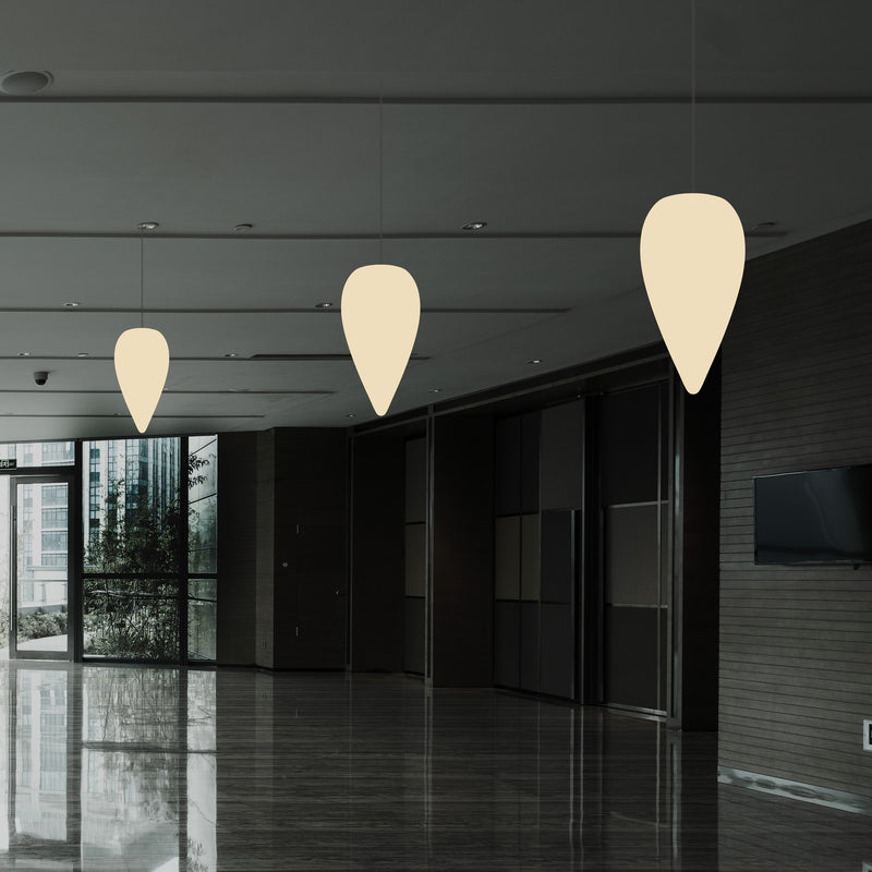 Decoratieve Hanglamp, Unieke LED Waterdruppel E27 Plafondlamp, Warm Wit, Sfeerlicht