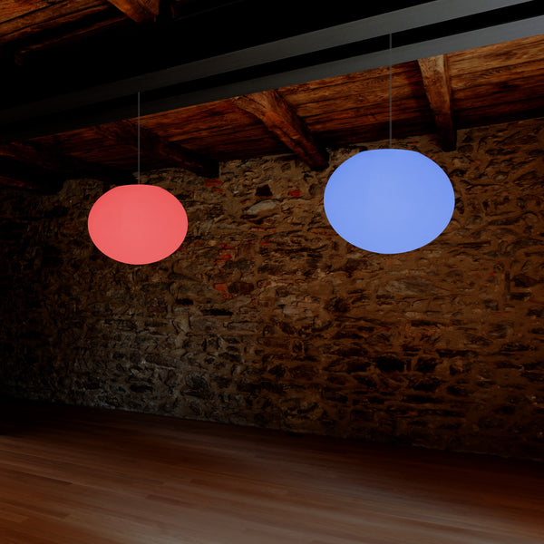 Hangende LED Bal, Sfeerverlichting, Dimbare Plafondlamp, Hanglamp, Licht, Verlichting